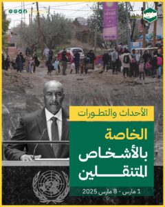الأحداث والتطورات الخاصة بالأشخاص المتنقلين (1 مارس – 8 مارس 2025)