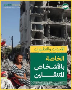 الأحداث والتطورات الخاصة بالأشخاص المتنقلين (6 إبريل – 12 إبريل 2025)