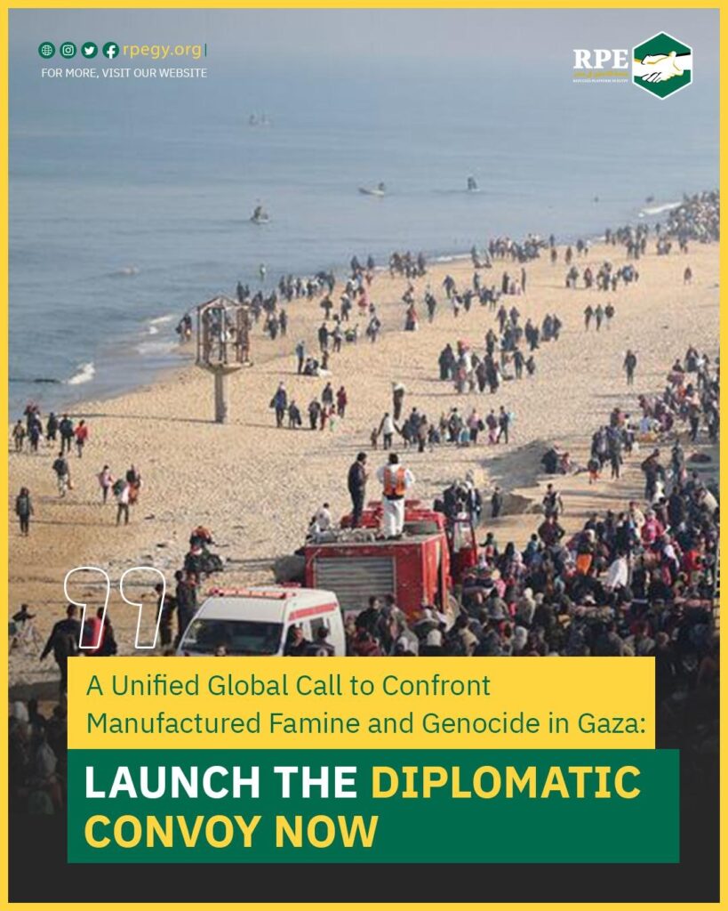 A Unified Global Call to Confront Manufactured Famine and Genocide in Gaza: Launch The Diplomatic Convoy Now