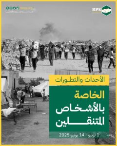 الأحداث والتطورات الخاصة بالأشخاص المتنقلين (1 يونيو – 14 يونيو 2025)