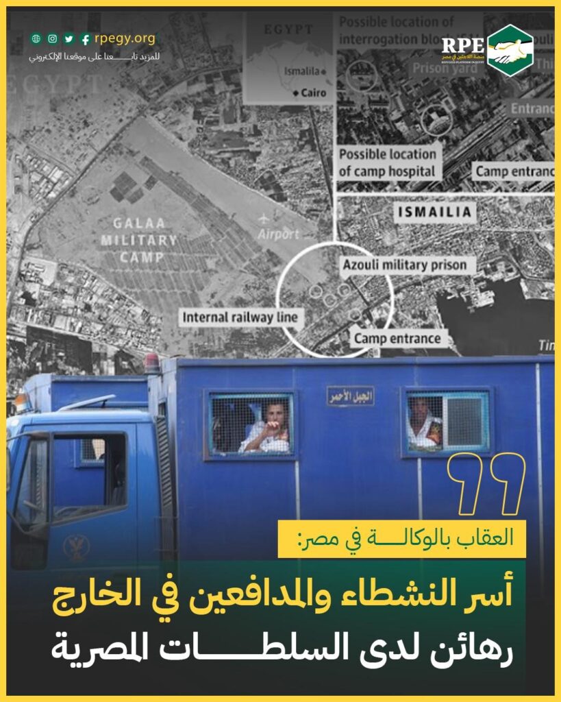  العقاب بالوكالة في مصر: أسر النشطاء والمدافعين في الخارج رهائن لدى السلطات المصرية 
